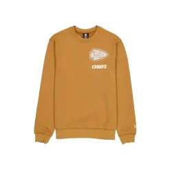 Flash Sale Kansas City Chiefs Light Bronze Logo Select Crewneck - KTGCaps - Baseball caps for various teams, purchased online at a discount Caps