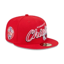 Fashion Kansas City Chiefs Script Sided 59FIFTY Fitted Hat - KTGCaps - Baseball caps for various teams, purchased online at a discount Caps