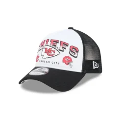 Store Kansas City Chiefs Sport Classics 9FORTY AFrame Trucker Hat - KTGCaps - Baseball caps for various teams, purchased online at a discount Caps