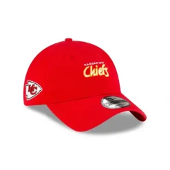 Store Kansas City Chiefs Washed Script 9TWENTY Adjustable Hat - KTGCaps - Baseball caps for various teams, purchased online at a discount Caps