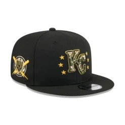Discount Kansas City Royals Armed Forces Day 2024 9FIFTY Snapback Hat - KTGCaps - Baseball caps for various teams, purchased online at a discount Caps