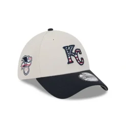 Shop Kansas City Royals Independence Day 2024 39THIRTY Stretch Fit Hat - KTGCaps - Baseball caps for various teams, purchased online at a discount Caps