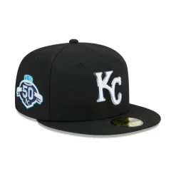 Clearance Kansas City Royals Raceway 59FIFTY Fitted Hat - KTGCaps - Baseball caps for various teams, purchased online at a discount Caps