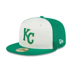 Hot Kansas City Royals St Patricks Day 2024 59FIFTY Fitted Hat - KTGCaps - Baseball caps for various teams, purchased online at a discount Caps