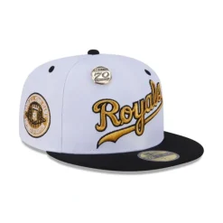 Discount Kansas City Royals 70th Anniversary 59FIFTY Fitted Hat - KTGCaps - Baseball caps for various teams, purchased online at a discount Caps