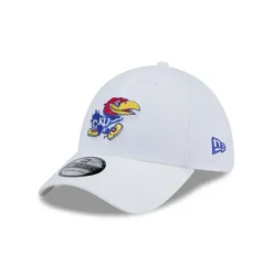 Store Kansas Jayhawks Chrome 39THIRTY Stretch Fit Hat - KTGCaps - Baseball caps for various teams, purchased online at a discount Caps