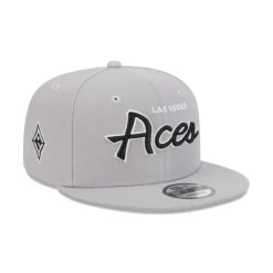 Cheap Las Vegas Aces Script 9FIFTY Snapback Hat - KTGCaps - Baseball caps for various teams, purchased online at a discount Caps