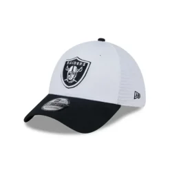 Clearance Las Vegas Raiders 2024 Training 39THIRTY Stretch Fit Hat - KTGCaps - Baseball caps for various teams, purchased online at a discount Caps