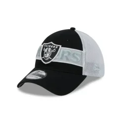 Best Las Vegas Raiders Banded 39THIRTY Stretch Fit Hat - KTGCaps - Baseball caps for various teams, purchased online at a discount Caps