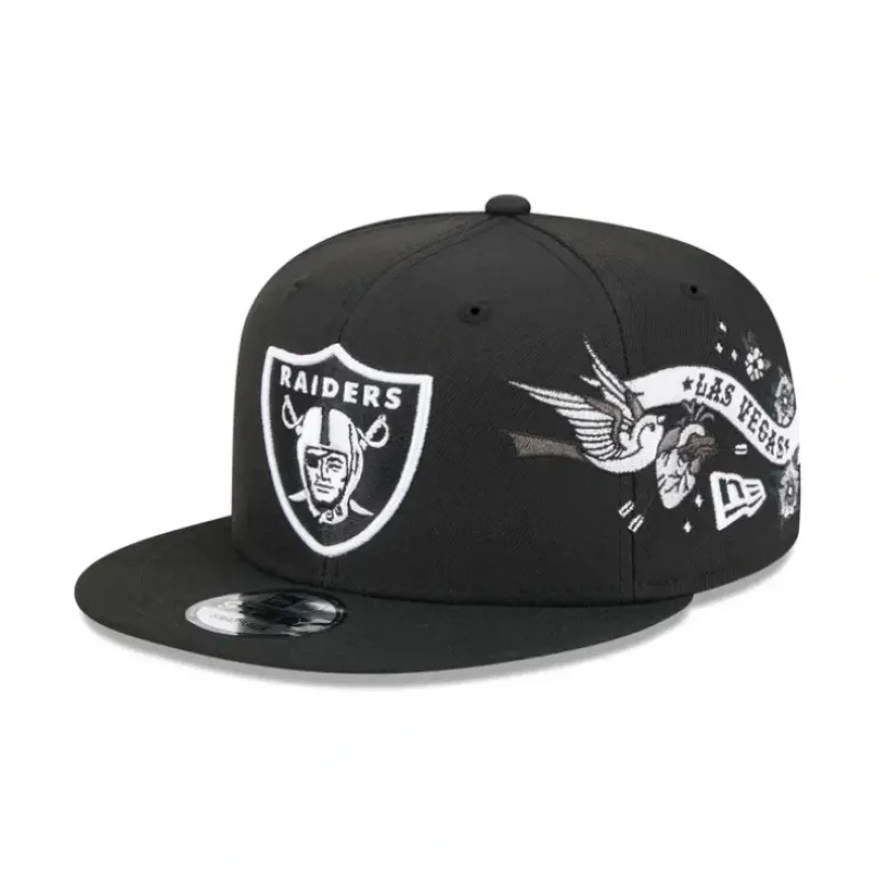 Outlet Las Vegas Raiders City Art 9FIFTY Snapback Hat - KTGCaps - Baseball caps for various teams, purchased online at a discount Caps