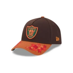 Discount Las Vegas Raiders Fall Foliage 9FORTY AFrame Snapback Hat - KTGCaps - Baseball caps for various teams, purchased online at a discount Caps