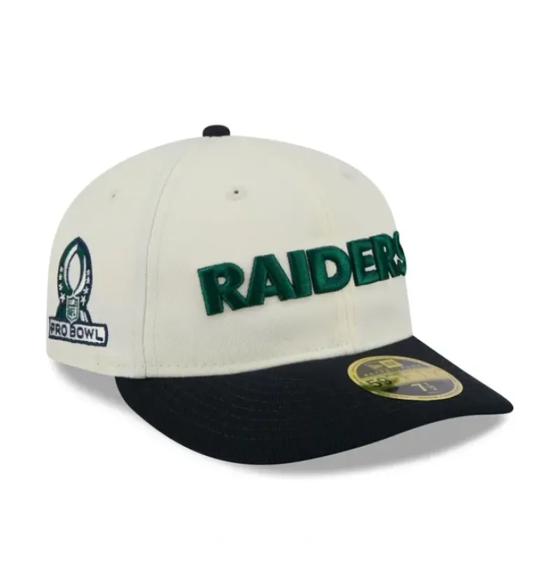 Cheap Las Vegas Raiders Forest Visor Retro Crown 59FIFTY Fitted Hat - KTGCaps - Baseball caps for various teams, purchased online at a discount Caps