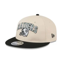 Fashion Las Vegas Raiders Historic Helmet Retro Crown 9FIFTY Snapback Hat - KTGCaps - Baseball caps for various teams, purchased online at a discount Shop All