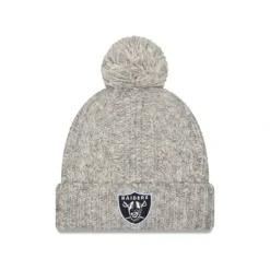 Hot Las Vegas Raiders Shimmer Pom Knit Hat - KTGCaps - Baseball caps for various teams, purchased online at a discount Caps