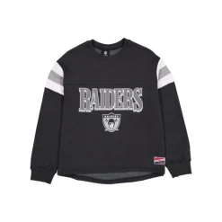 Online Las Vegas Raiders Throwback Womens Crewneck - KTGCaps - Baseball caps for various teams, purchased online at a discount Caps