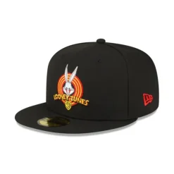 Hot Looney Tunes Logo 59FIFTY Fitted Hat - KTGCaps - Baseball caps for various teams, purchased online at a discount Caps