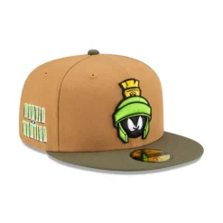 Hot Looney Tunes Marvin the Martian Brown 59FIFTY Fitted Hat - KTGCaps - Baseball caps for various teams, purchased online at a discount Caps