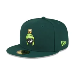 Hot Looney Tunes Marvin the Martian Alt 59FIFTY Fitted Hat - KTGCaps - Baseball caps for various teams, purchased online at a discount Caps