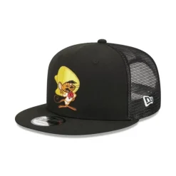 Online Looney Tunes Speedy Gonzalez 9FIFTY Trucker Snapback Hat - KTGCaps - Baseball caps for various teams, purchased online at a discount Caps