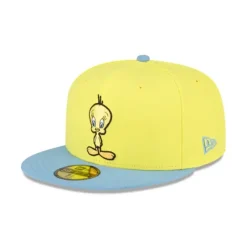 Best Sale Looney Tunes Tweety Bird 59FIFTY Fitted Hat - KTGCaps - Baseball caps for various teams, purchased online at a discount Caps