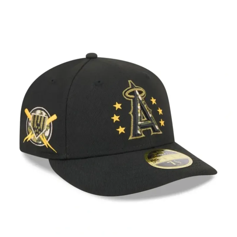 Flash Sale Los Angeles Angels Armed Forces Day 2024 Low Profile 59FIFTY Fitted Ha - KTGCaps - Baseball caps for various teams, purchased online at a discount Caps