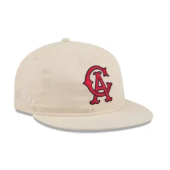 Hot Los Angeles Angels Brushed Nylon Retro Crown 9FIFTY Adjustable Hat - KTGCaps - Baseball caps for various teams, purchased online at a discount Caps