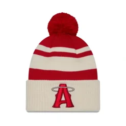 Clearance Los Angeles Angels City Connect Pom Knit Hat - KTGCaps - Baseball caps for various teams, purchased online at a discount Caps