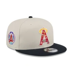 Fashion Los Angeles Angels Floral Fill 9FIFTY Snapback Hat - KTGCaps - Baseball caps for various teams, purchased online at a discount Caps