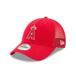Fashion Los Angeles Angels 9FORTY Trucker Hat - KTGCaps - Baseball caps for various teams, purchased online at a discount Caps