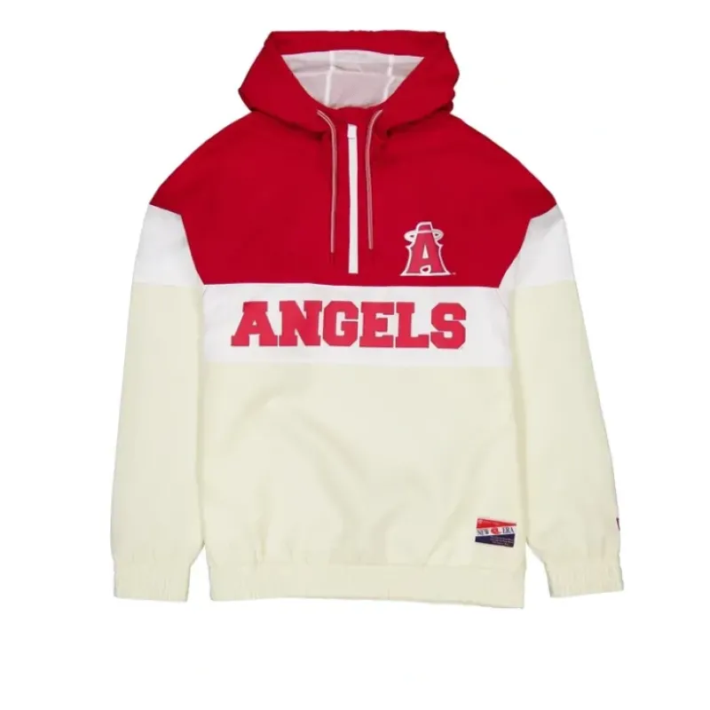 Hot Los Angeles Angels Throwback Windbreaker - KTGCaps - Baseball caps for various teams, purchased online at a discount