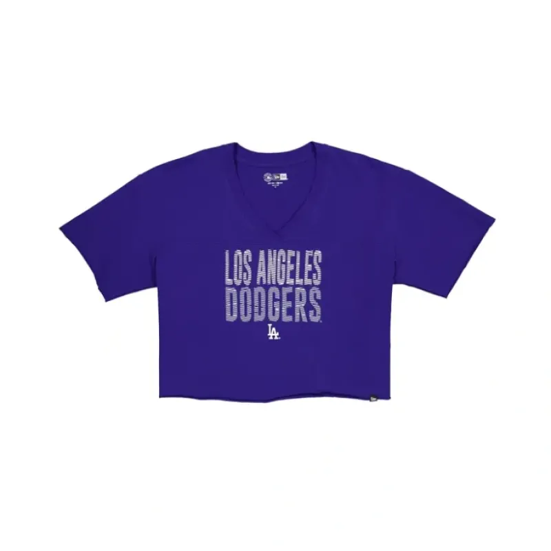 New Los Angeles Dodgers Active Womens VNeck TShirt - KTGCaps - Baseball caps for various teams, purchased online at a discount