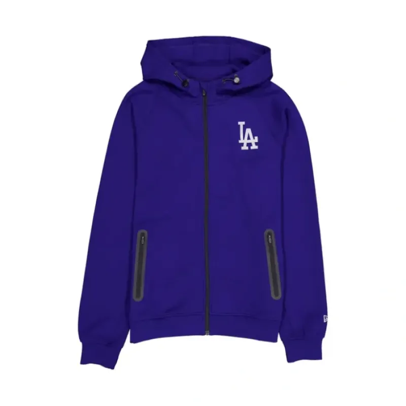 Best Los Angeles Dodgers Active FullZip Hoodie - KTGCaps - Baseball caps for various teams, purchased online at a discount