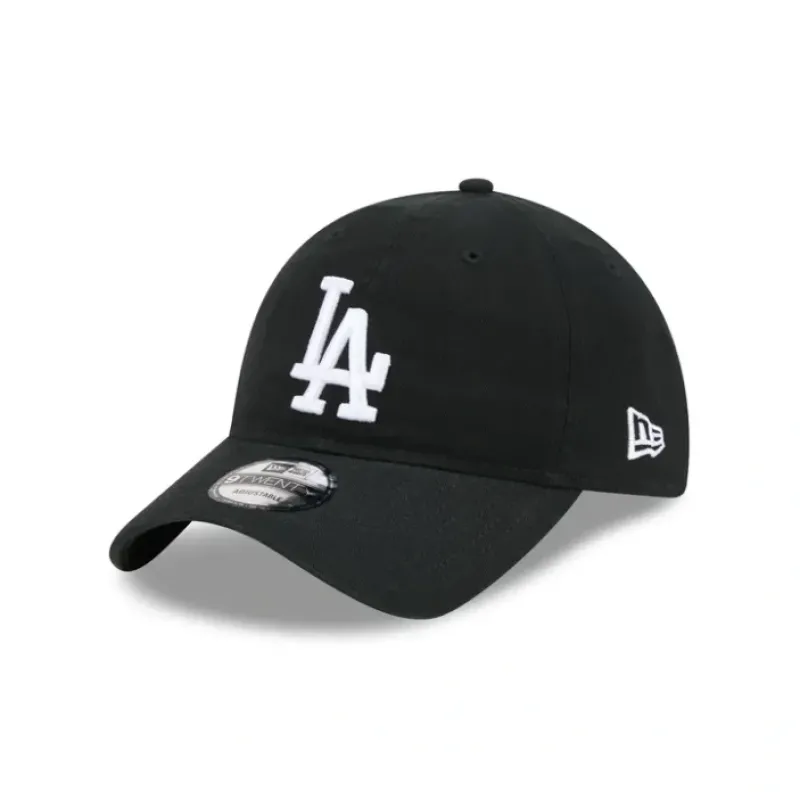 Store Los Angeles Dodgers Black 9TWENTY Adjustable Hat - KTGCaps - Baseball caps for various teams, purchased online at a discount