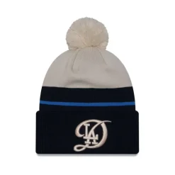 Fashion Los Angeles Dodgers City Connect Pom Knit Hat - KTGCaps - Baseball caps for various teams, purchased online at a discount