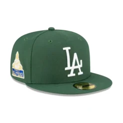 Clearance Los Angeles Dodgers Color Flip Green 59FIFTY Fitted Hat - KTGCaps - Baseball caps for various teams, purchased online at a discount