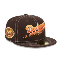 Clearance Los Angeles Dodgers Fall Foliage 59FIFTY Fitted Hat - KTGCaps - Baseball caps for various teams, purchased online at a discount