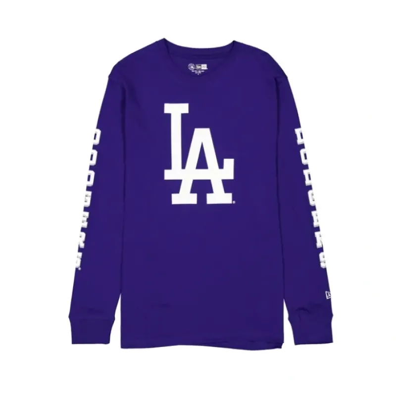 Fashion Los Angeles Dodgers Game Day Long Sleeve TShirt - KTGCaps - Baseball caps for various teams, purchased online at a discount