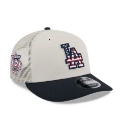 Hot Los Angeles Dodgers Independence Day 2024 Low Profile 9FIFTY Trucker H - KTGCaps - Baseball caps for various teams, purchased online at a discount