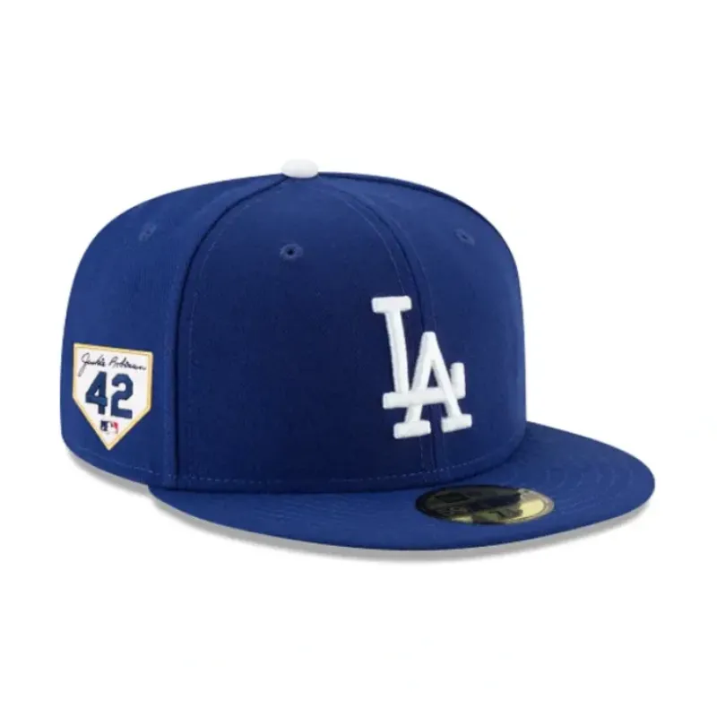 Discount Los Angeles Dodgers Jackie Robinson Day 2024 59FIFTY Fitted Hat - KTGCaps - Baseball caps for various teams, purchased online at a discount