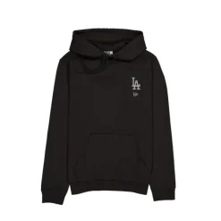 Discount Los Angeles Dodgers Logo Essentials Tonal Black Hoodie - KTGCaps - Baseball caps for various teams, purchased online at a discount