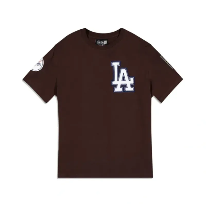 Cheap Los Angeles Dodgers Logo Select Color Flip Brown TShirt - KTGCaps - Baseball caps for various teams, purchased online at a discount