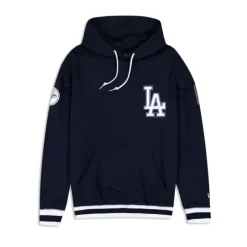 Clearance Los Angeles Dodgers Logo Select Color Flip Navy Hoodie - KTGCaps - Baseball caps for various teams, purchased online at a discount