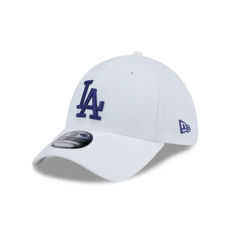 Cheap Los Angeles Dodgers Optic White 39THIRTY Stretch Fit Hat - KTGCaps - Baseball caps for various teams, purchased online at a discount