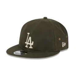 Discount Los Angeles Dodgers Rifle Green Retro Crown 9FIFTY Adjustable Hat - KTGCaps - Baseball caps for various teams, purchased online at a discount