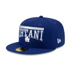 New Los Angeles Dodgers Shohei Ohtani 59FIFTY Fitted Hat - KTGCaps - Baseball caps for various teams, purchased online at a discount