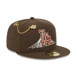 Best Los Angeles Dodgers Spider Pin 59FIFTY Fitted Hat - KTGCaps - Baseball caps for various teams, purchased online at a discount