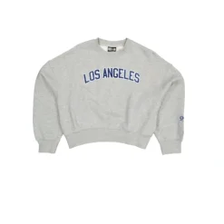 Sale Los Angeles Dodgers Sport Classics Womens Crewneck - KTGCaps - Baseball caps for various teams, purchased online at a discount