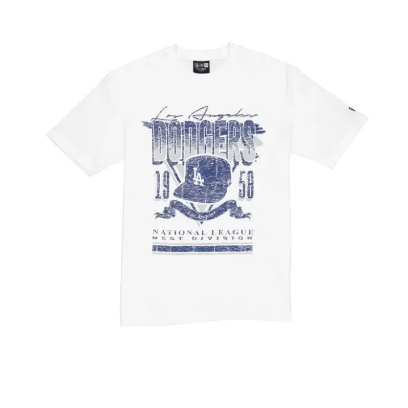 Clearance Los Angeles Dodgers Sport Classics Distressed TShirt - KTGCaps - Baseball caps for various teams, purchased online at a discount