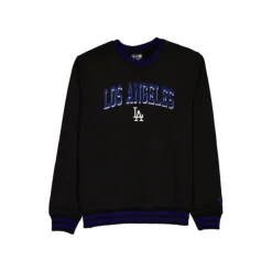 Discount Los Angeles Dodgers Sport Night Black Crewneck - KTGCaps - Baseball caps for various teams, purchased online at a discount