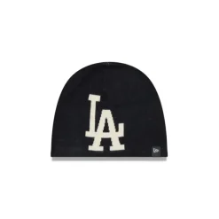 Shop Los Angeles Dodgers Team Mega Logo Knit Beanie - KTGCaps - Baseball caps for various teams, purchased online at a discount